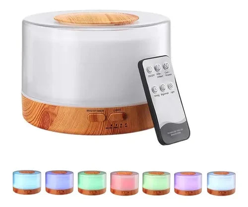 Humidificador | Difusor de aromas con luz de ambiente