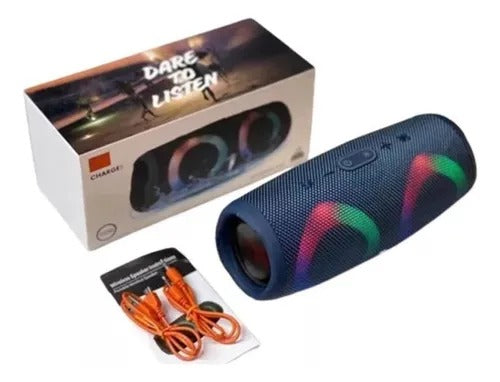 Parlante Charge 5 con luces de ambiente