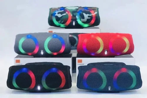 Parlante Charge 5 con luces de ambiente