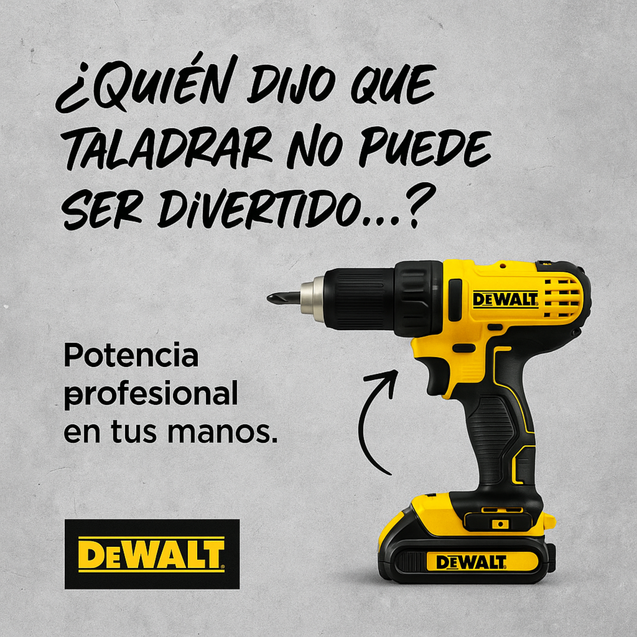 Taladro Inalambrico DeWalt